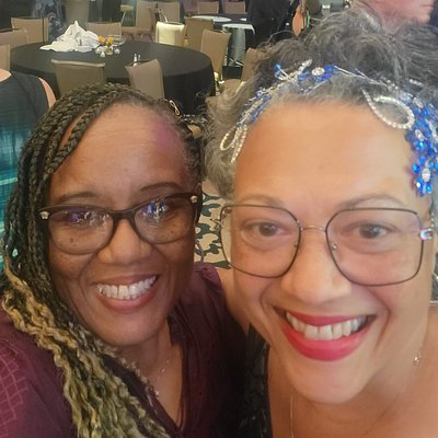 Regina Baker-Chenier with Kirstin Womack