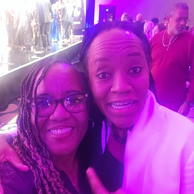 Regina Baker-Chenier with Sylvia Baffour